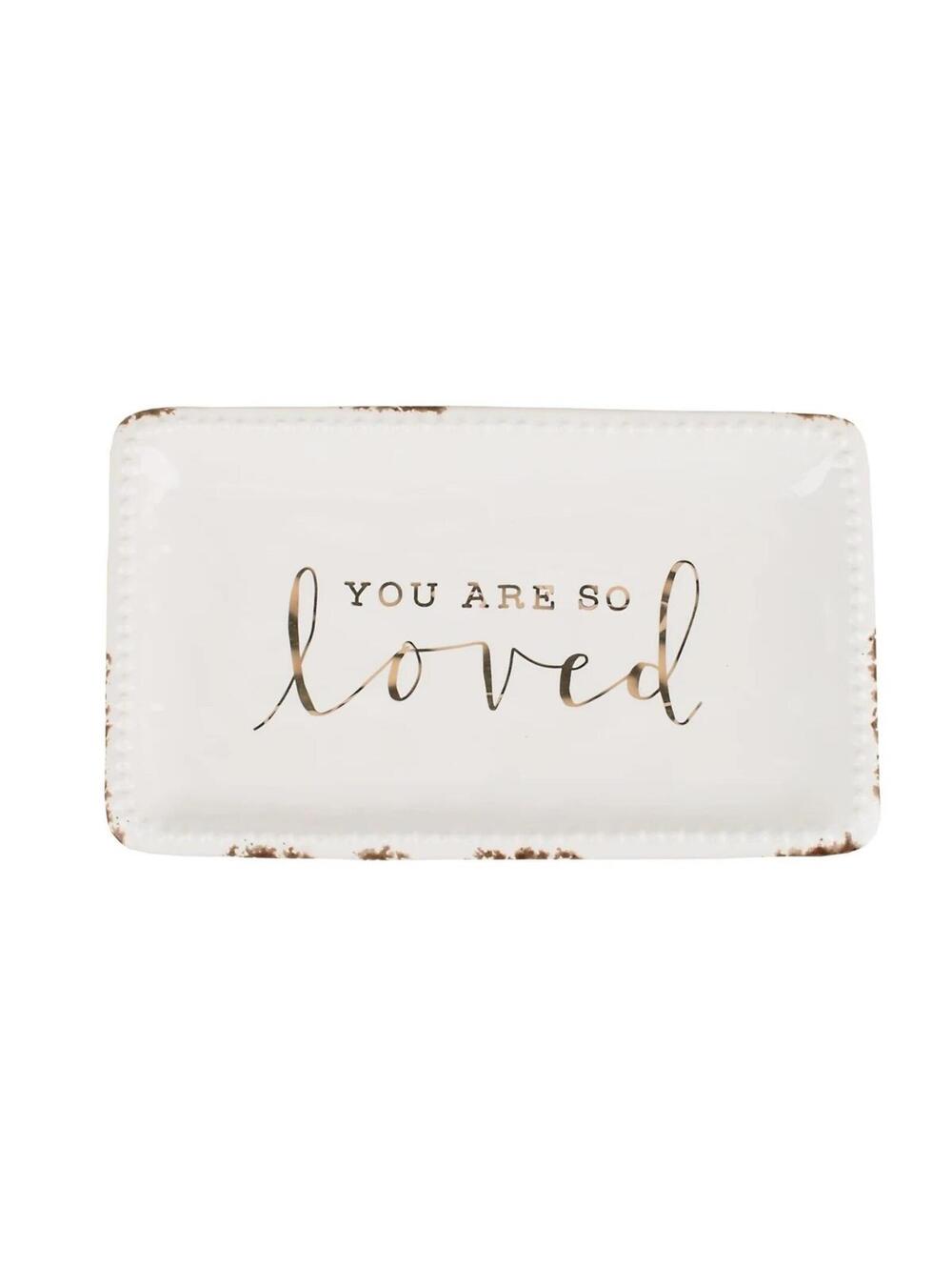 You Are So Loved Trinket Tray